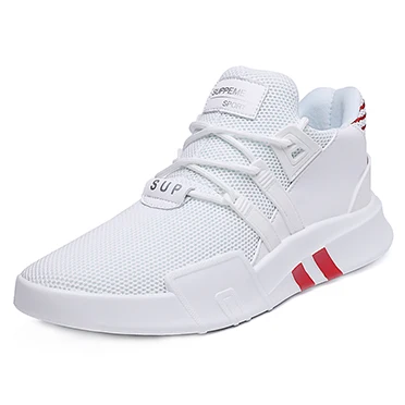 Мужские баскетбольные кроссовки EQT ADV Bounce, кроссовки для улицы, черные спортивные кроссовки eqt, дизайнерские мужские беговые кроссовки Nite - Цвет: Белый