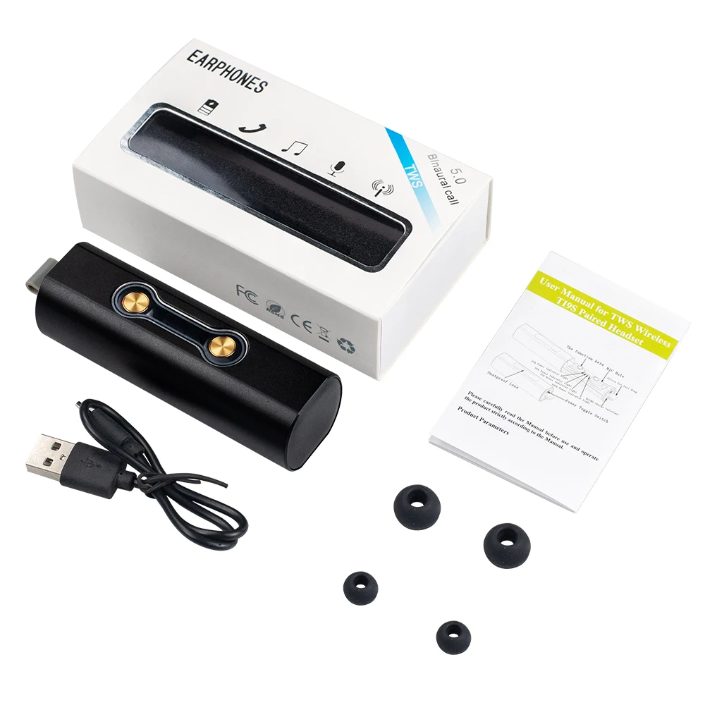 Defeway мини наушники 3D стерео звук Bluetooth 5 0 с HD микрофоном TWS Ture беспроводные