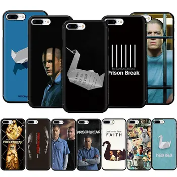 

EWAU Prison Break Soft Silicone phone case for iphone SE 2020 5 5s SE 6 6s 7 8 plus X XR XS 11 Pro Max