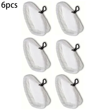 

6PCS Washable Microfiber Mop Pads For Aldi 59322 1500W Steam Mop Cleaner Microfiber Pads Replacement Practical Household Dust