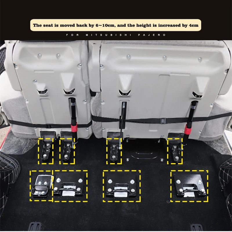 For Mitsubishi Pajero Seats Heightened Accessoires V97 V93 Benches