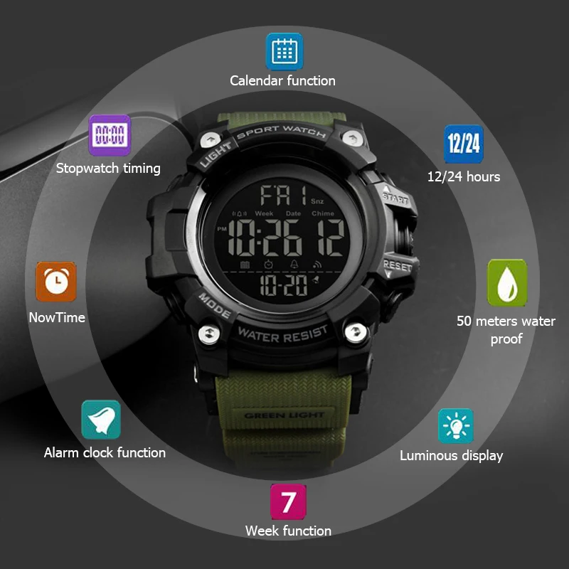 professional digital watch