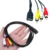 Новый 5 футов/1,5 м USB 2.0 Female to 3 RCA Male Video A/V Практичный адаптер для видеокамеры Отлично подходит для AV-оборудования