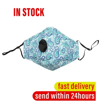 

7 Styles Unisex Pm2.5 Print Facemask Lovely Dust Proof Reusable Cotton Valving Mouth Face Mask Adjustable Mouth Cover Mascarilla