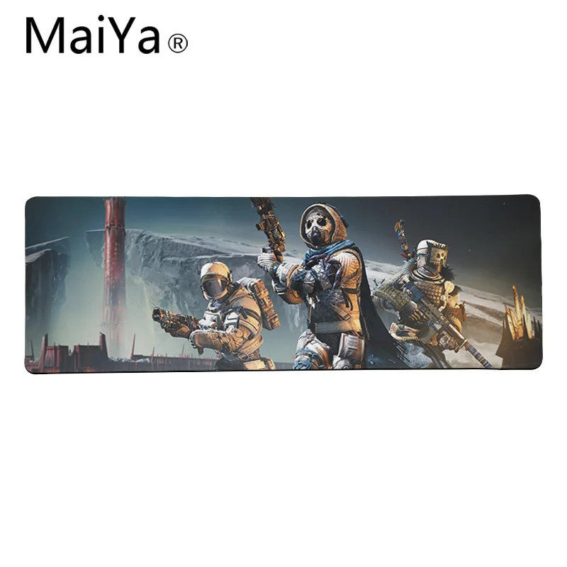 Maiya Одежда высшего качества Destiny 2 игровой плеер стол ноутбука резиновый коврик для мыши женской обуви большого Мышь Pad клавиатуры коврик - Цвет: Lock Edge 40X90cm