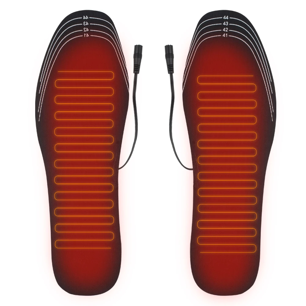 1 пара USB стельки для обуви с подогревом согревающие ног теплые носки Зимние