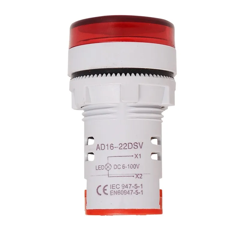 DANIU AC20-500V LED Large Display Voltage Meter Digital Gauge Volt Indicator Signal Lamp Voltmeter Lights Tester