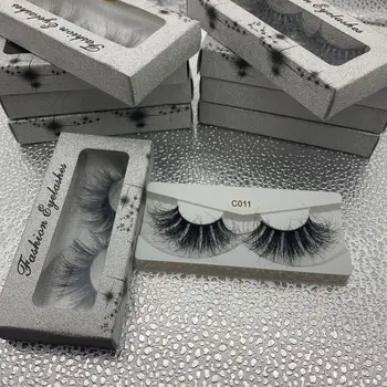 

Wholeasle Thick Extra Long Mink Lashes Mix 10 Pairs in Bulk 30mm Huge Soft Reusable Strip Eyelashes Suit Dayly Makeup Women