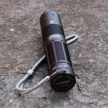 

JAXMAN Z3 LED Criminal Investigation Exploration Torch Light Bright Round Spot Searchlight Flashlight with 26650 Battery Charger