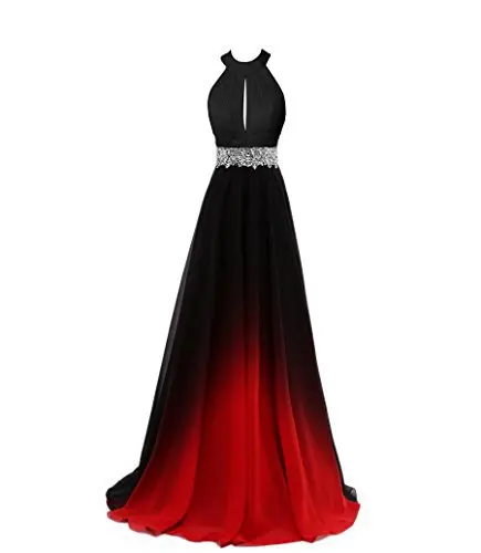 Elegant Prom Dress Sexy V neck ...