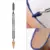 1PC Dual Head Brass Head Leather Edge Oil Gluing Dye Pen Applicator Speedy Paint Roller Tool for Leather Craft Tools Double Side