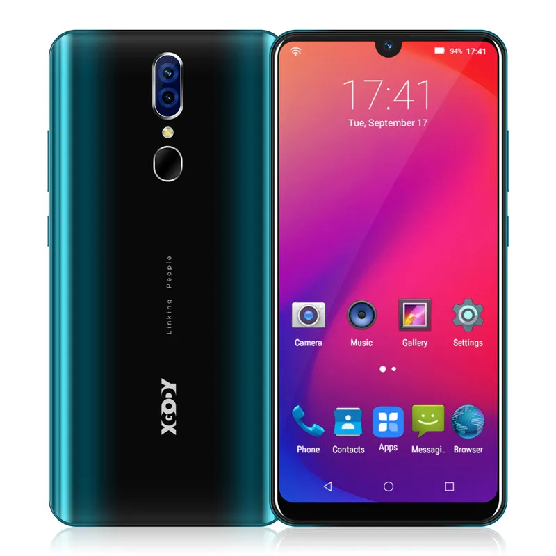 Смартфон XGODY 9T Pro 3G экран 6 26 дюйма 18:9 Android 9 0 2 Гб ОЗУ 16 ПЗУ четырёхъядерный