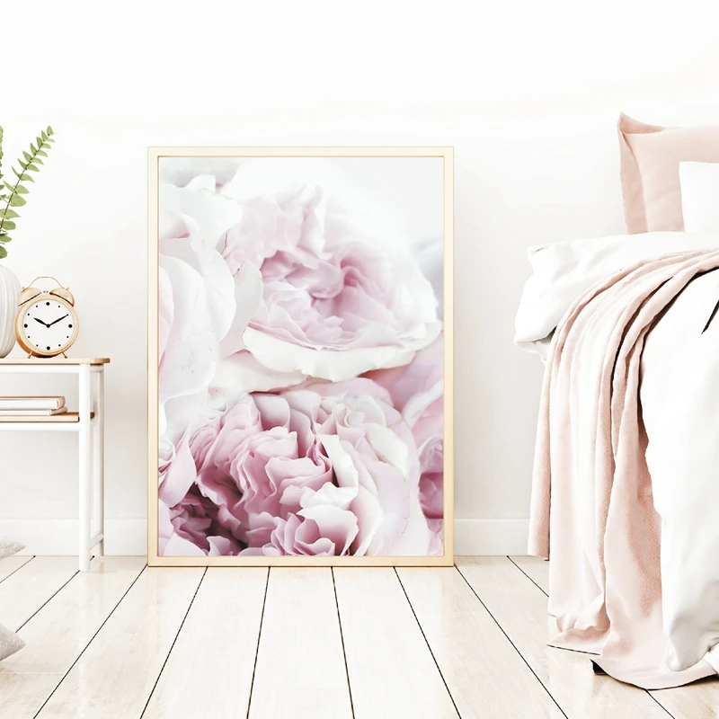 Peony Canvas Print Bedroom Decor