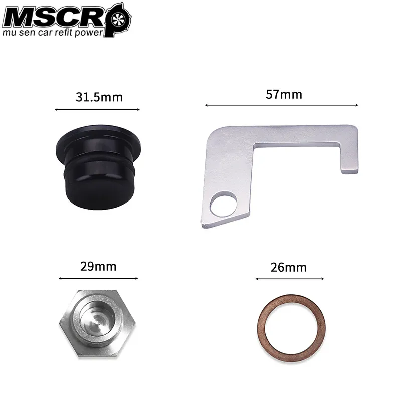 MSCRP-Heater Core Thermostat Plug Kit heater core kit for Civic Integra K20 K24 Swap EG EK DC2 CRX Si MSCRP-YX02869+YX00770