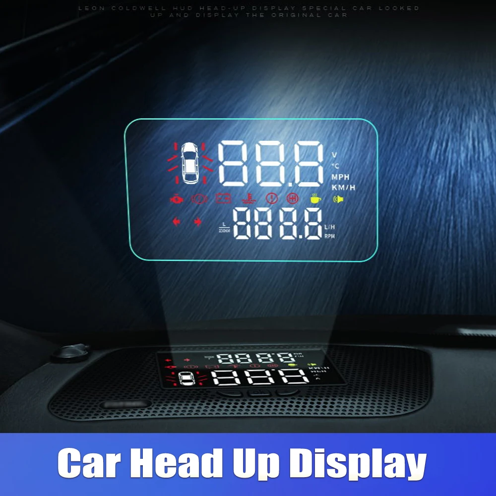 XINSCNUO OBD ڵ HUD   ÷, ֻ Ʈ 2010-2016 2017 2018 2019 OBD2   ÷
