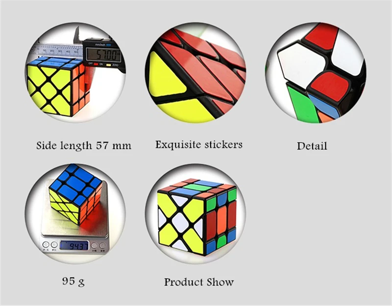 Classic Magic Cube Puzzle Game Cube Hand Infinite Gift Brain Twist speed Cube Antistress Cubo Magico Profissional Puzzler EE50MF