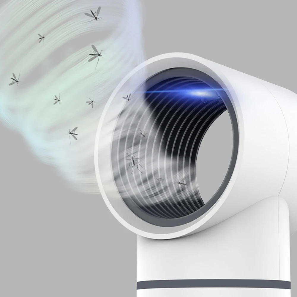 New USB Powered Electric Photocatalytic Anti Mosquito Killer Lamp UV Photocatalys Bug Insect Trap Light Pest Control Repellent