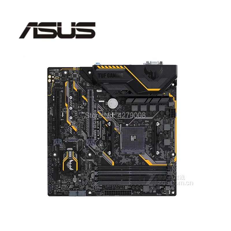 

For ASUS TUF B350M-PLUS GAMING original motherboard Socket AM4 DDR4 B350 Desktop Motherboard