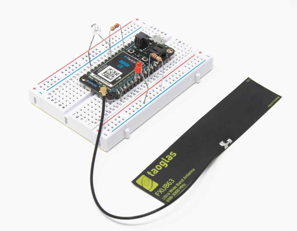 Частица Boron IoT макетная плата поддержка LTE сотовая Сетка Bluetooth DSP FPU NFC нордическая nRF52840 1 Мб вспышка для устройства C