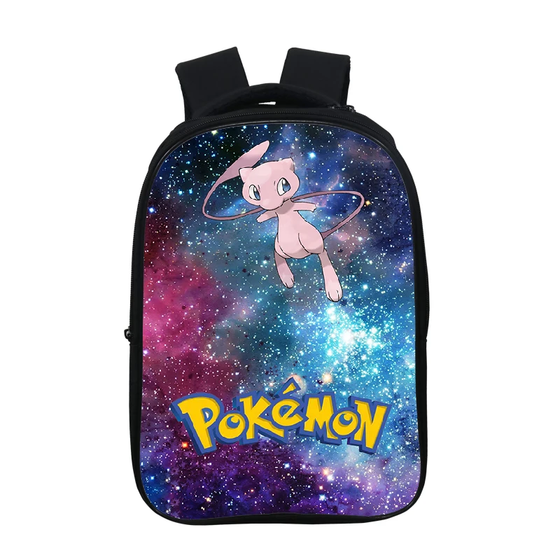 Рюкзак Пикачу Для мужчин 3D принт Покемон рюкзак Sac A Dos Kawaii Тетрадь, школьные рюкзаки для девочек-подростков, plecak рюкзак