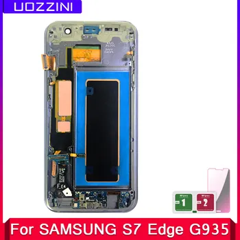 

2 Pcs Super AMOLED Lcds For Samsung S7 Edge G935F LCD Display LCD Screen Touch Digitizer Assembly For Samsung S7 Edge G935F