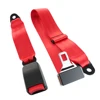 Afarnova 2 Points Safety Belt Car Accessories Interior Seat Belt lap Non-Retractable Universal Adjustable Red Gray Beige Black ► Photo 2/6