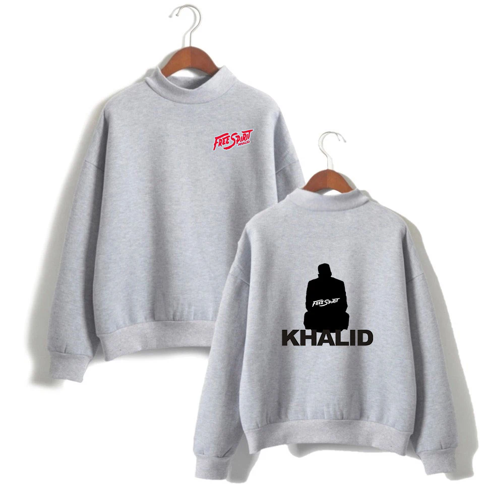  Khalid Robinson Hoodies Kpop Sweatshirt Pullover 2019 Autumn Coat Winter Thick Knit Sweatshirt Prin