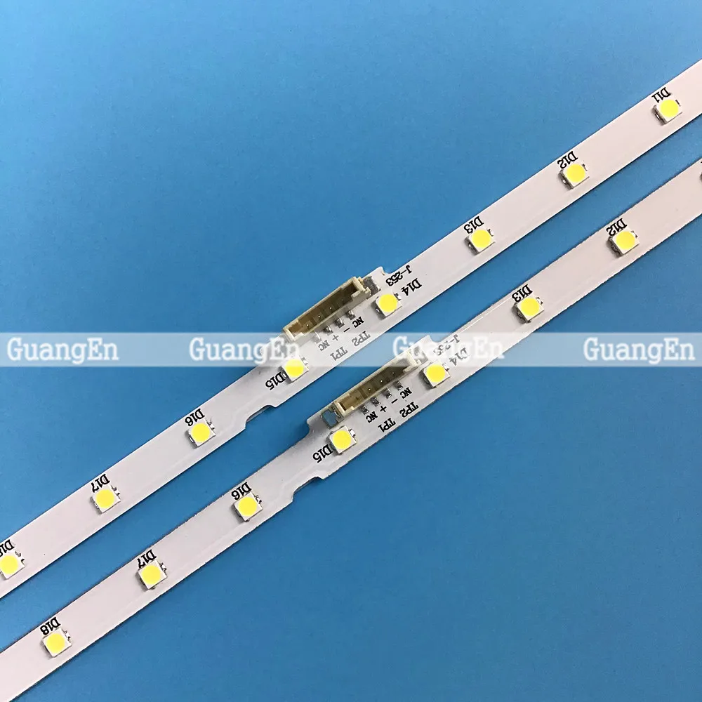 US $163.20 30 PiecesLot LED Strip Bar For Samsung 43TV UE43NU7100 AOT43NU7100F2X283030C BN4400947A UE43NU7120 UE43NU7170 BN9645954A