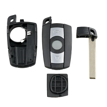 

Car Key Shell For BMW E90 E82 E70 E71 E87 E88 E89 X5 X6 For 1 3 5 6 Series Replacement 3 Button Smart Car Key Case Cover Remote