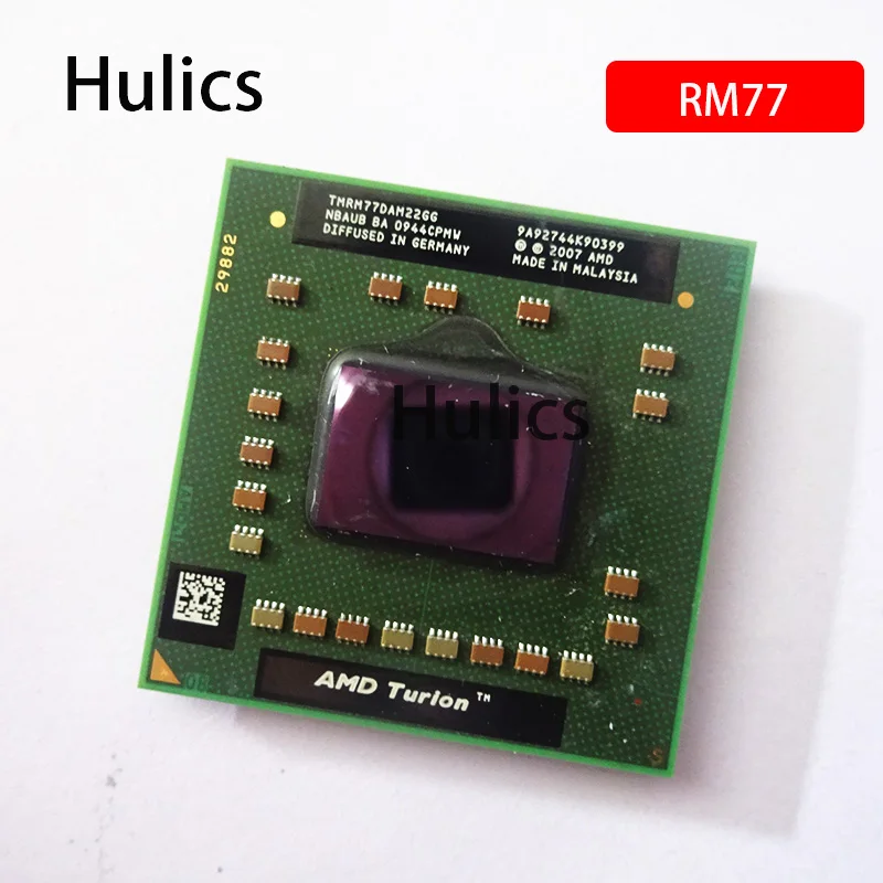Hulics AMD Turion 64 X2 мобильный технологии RM-77 RM 77 RM77 2 3 ГГц двухъядерный нить Процессор