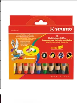 

6/10/18 3 in 1 color Pencil Coloured Drawing Pencil Art Supplies children paint set water soluble Painting lapis de cor pencil