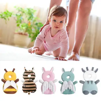 

Toddler Headrest Pillow Baby Head Neck Protection Pad Drop Resistance Cushion Close Knitting and Meticulous Weaving