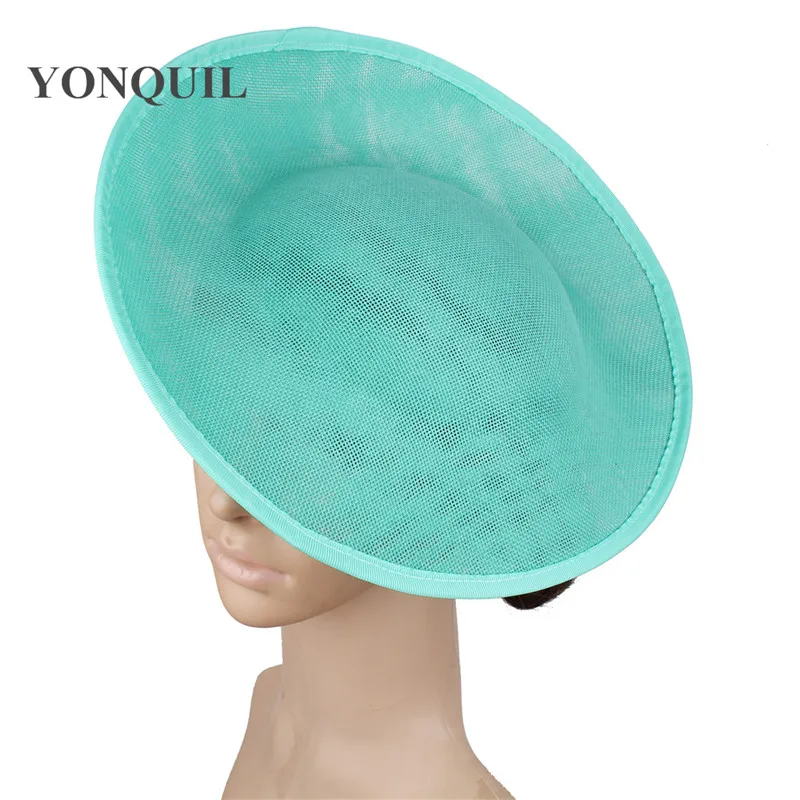 teal wedding hat