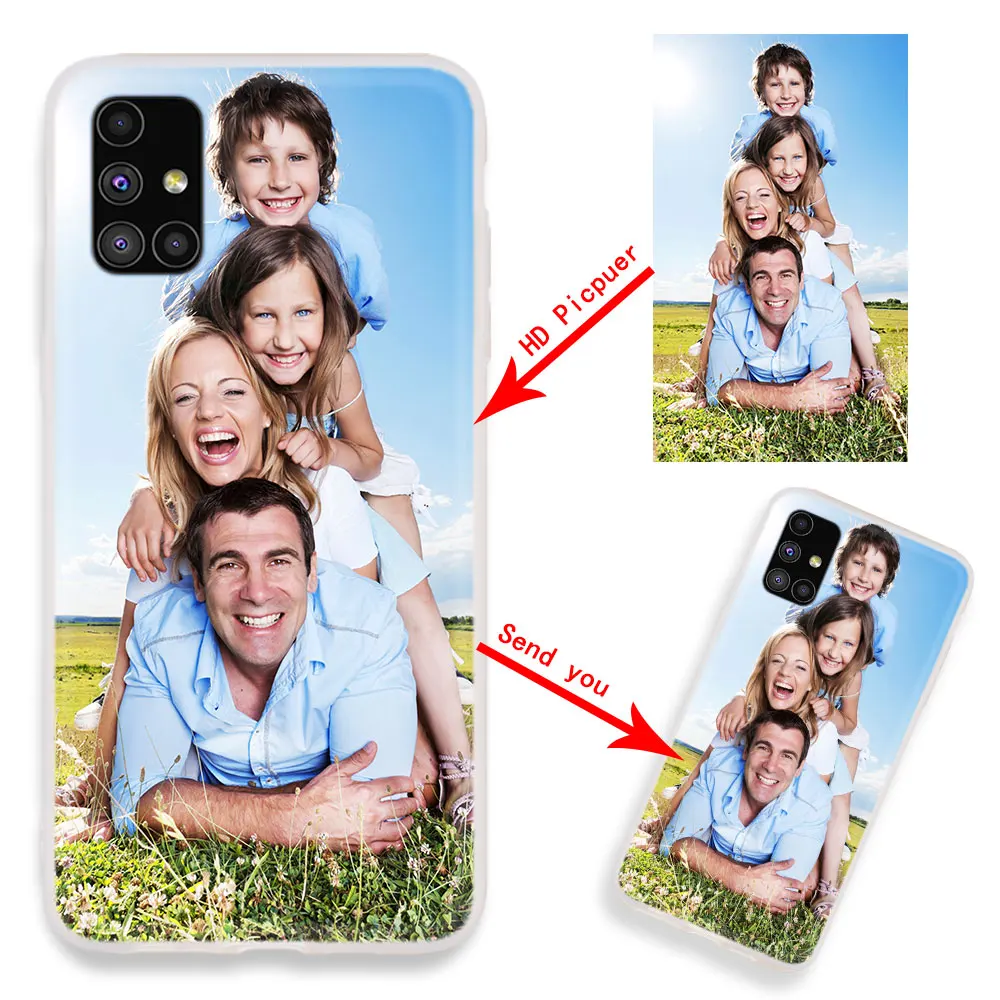 Custom Phone Case For Samsung Galaxy A72 A71 A70 A52 A51 A50 A42 A41 A40 A32 A31 A30 A21 A20 A12 S 5G Customized Cover Photo | Мобильные