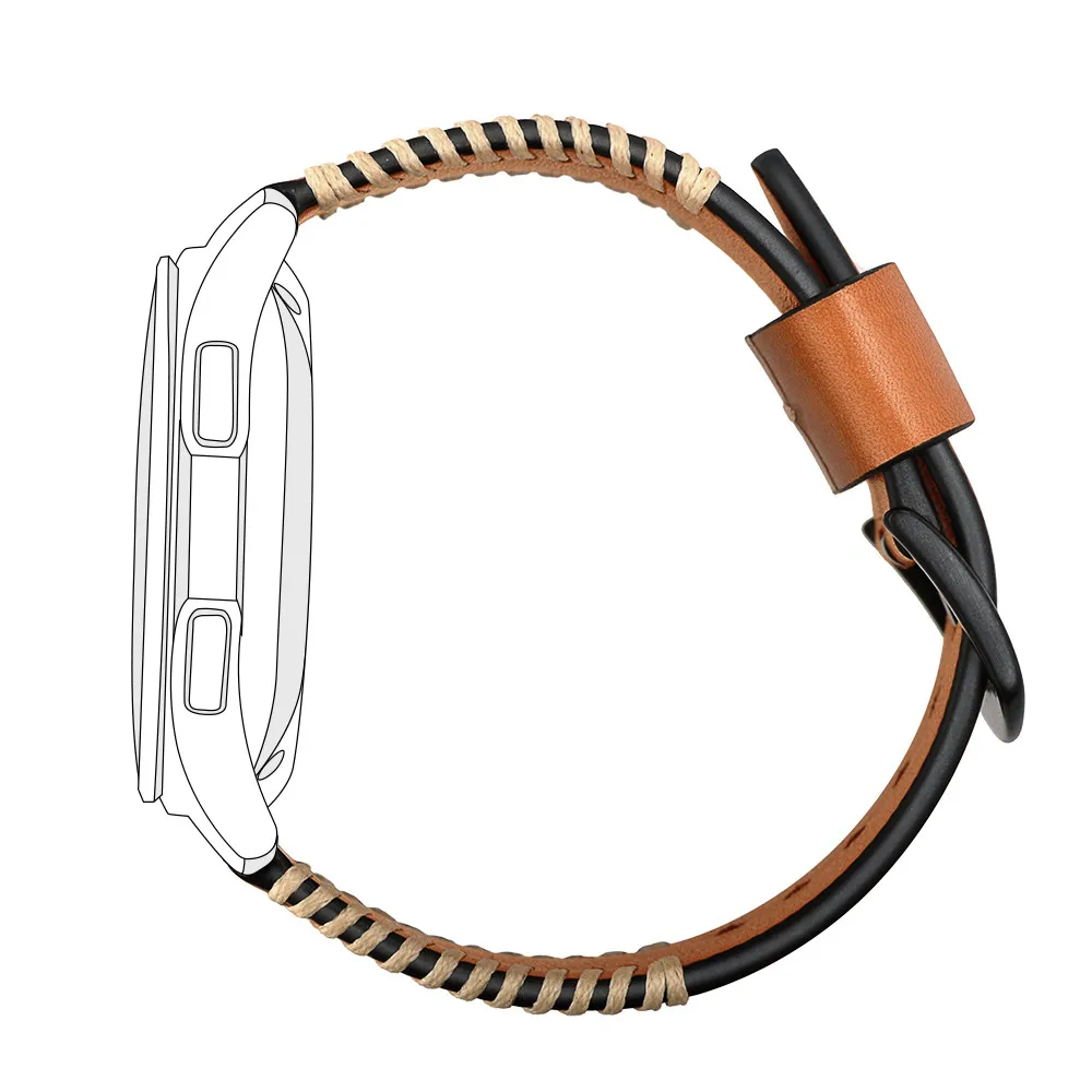 Черный Для мужчин ремешок для наручных часов для Apple Watch, версии 5 4 ремень из натуральной кожи ремешок для наручных часов iWatch, версия 4 3 2 1 38/40 мм браслет ремень 42/44 мм