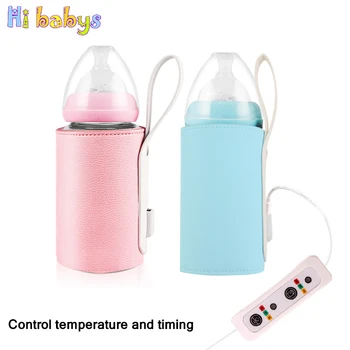 

Baby Thermal Insulation Bags Insulation Bag For Baby Milk Bottles USB Warmer Heater Infant Feeding Milk Bottles Thermos