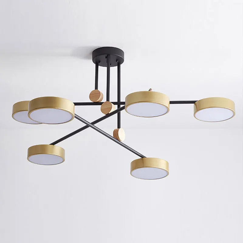 

Nordic Lamps Post-modern Simple Online Celebrity Chandelier Bedroom Restaurant Creative Cool Glorious Fashion Living Room Lights