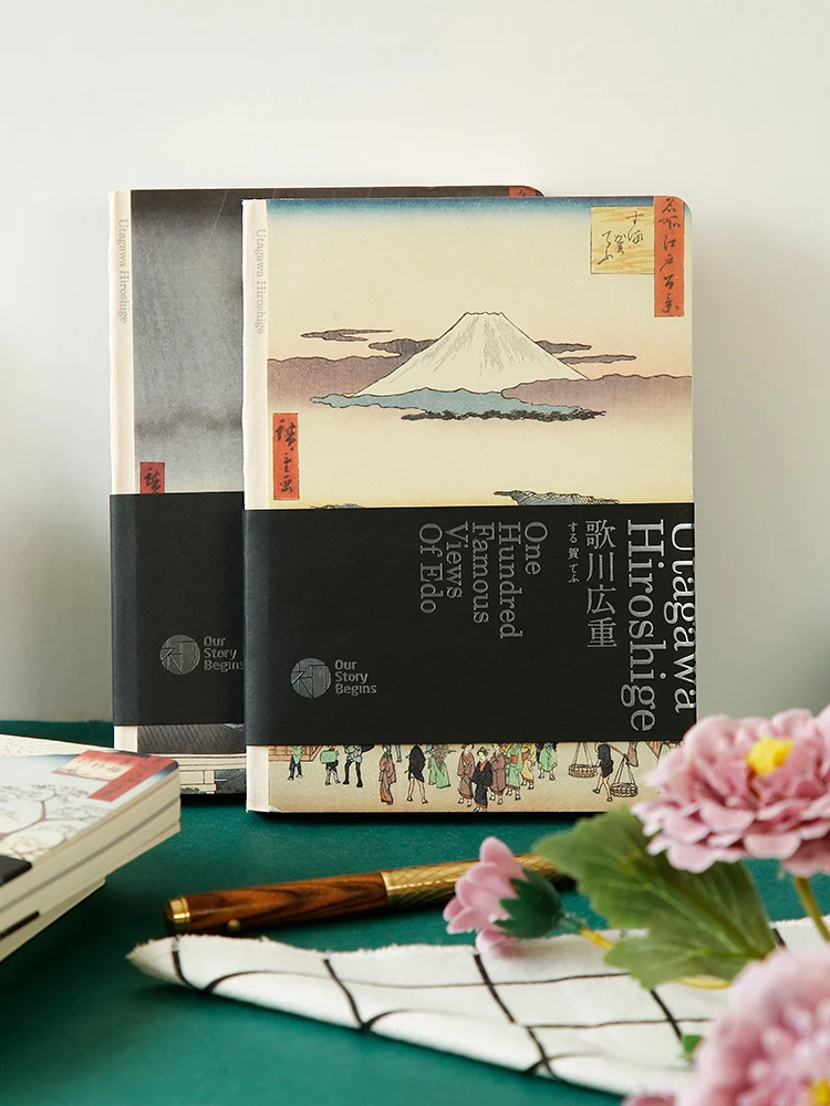 Наша история начинается блокнот Ukiyo e с альбомной серией для студентов формата А5