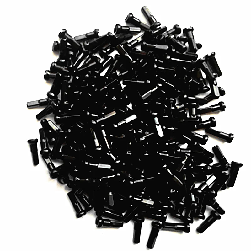 Bicycle spokes rim hat Aluminum Alloy 14mm 16mm spokes nipple Bicycle CN self-locking spoke nipple