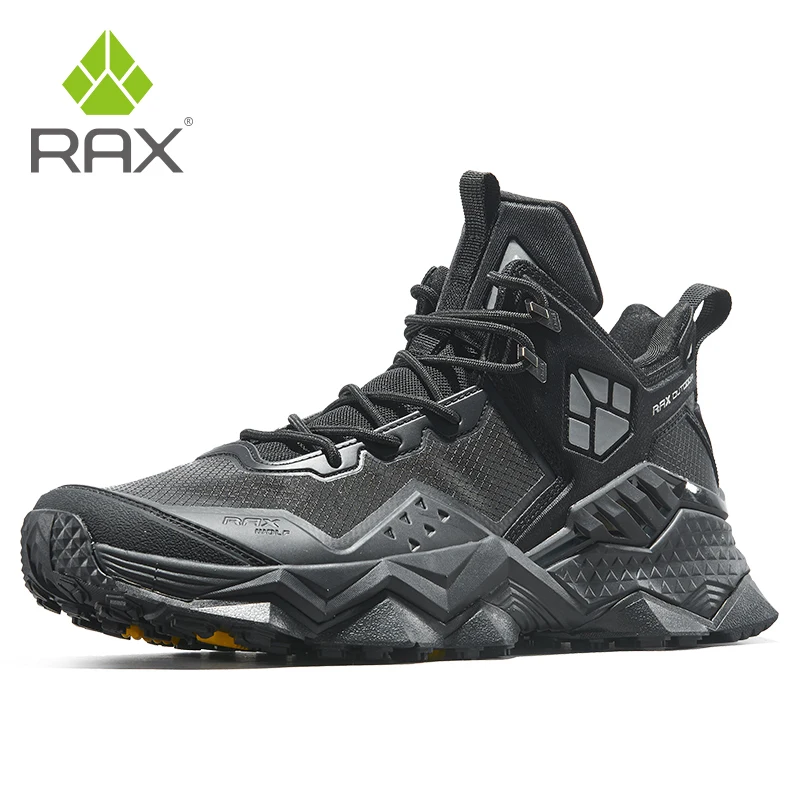 

RAX Men Hiking Shoes winter Waterproof Outdoor Sneaker Men Leather Trekking Boots Tactical mountain boots Hunting Sneakers Women