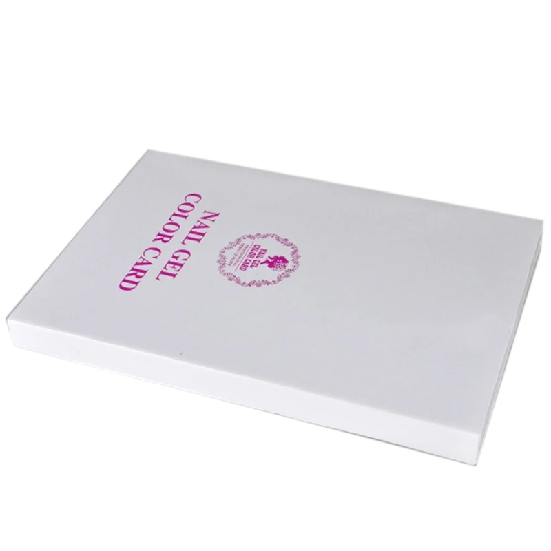 308 Color Nail Art Tips Display Book Chart Display Board Nail Polish Board Nail Art Tips Polish Uv Gel For Salon Nail Art Acce