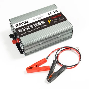 

5000w inverter LED display dc to ac power inverter corrected sine wave home power converter