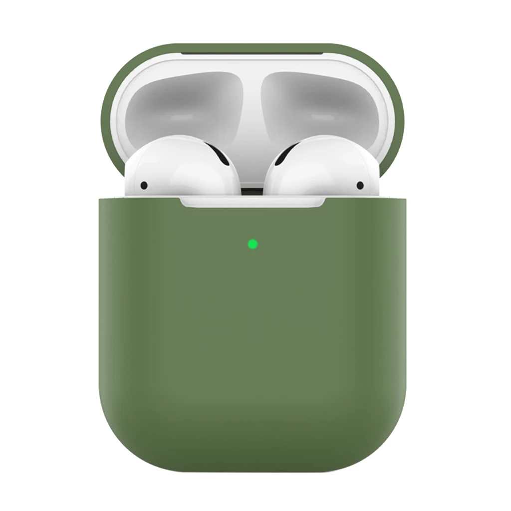 Силиконовый чехол для наушников защитный Apple Airpods аксессуары Airpods|Аксессуары