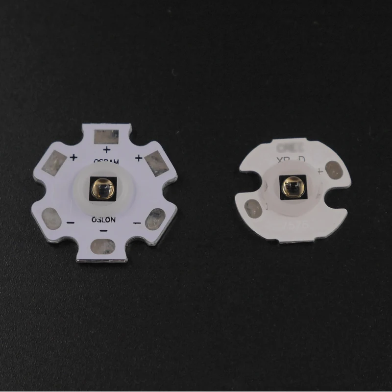Osram IR 850nm 5 Вт SFH 4715AS IR 940nm 5 Вт SFH 4725AS светодиодный излучатель алюминиевая пластина+ 17 мм 4* AMC7135 1400 мАч 1 Режим драйвер платы