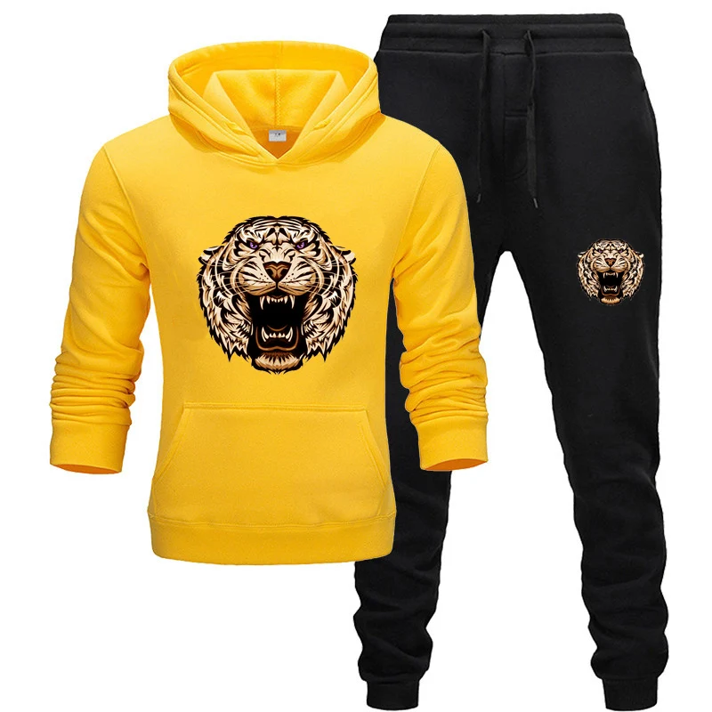 mens leopard tracksuit