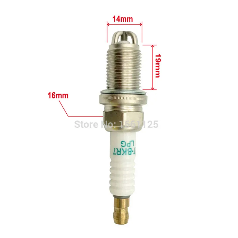 10 шт./лот сжиженного газа СПГ Свеча зажигания ET BKR7 LPG для IK20 IK20TT VK20 BKR6EIX PFR7B D BKR7EIX BKR