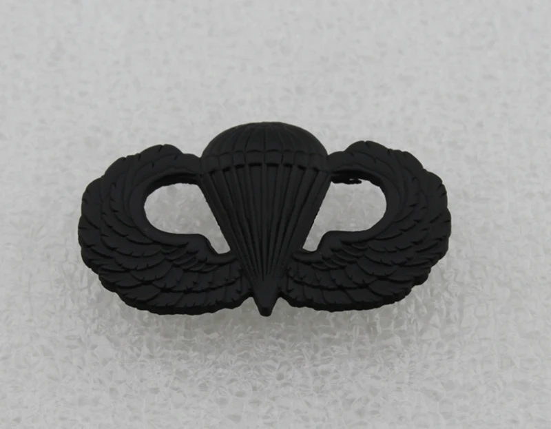 Американский Парашютист черный значок эмблема-Реплика ТВ/фильм Prop pin значок