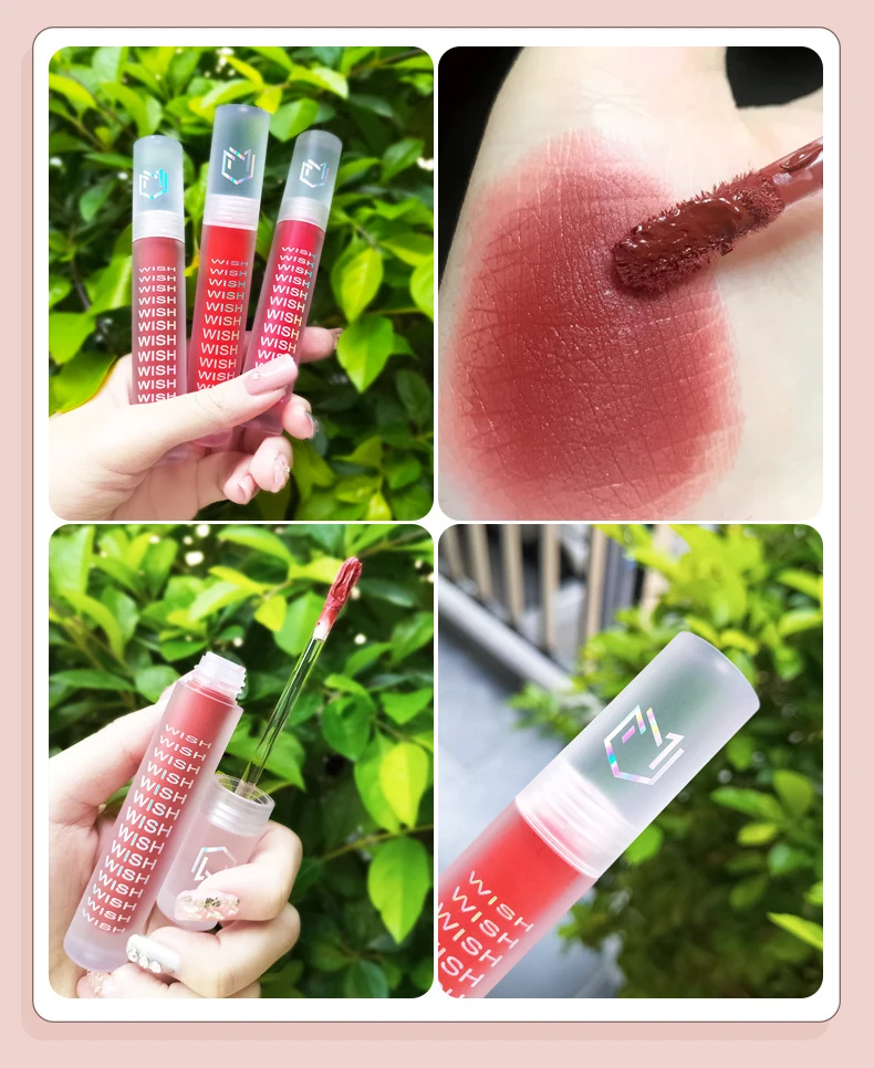 Small Popsicle Lip Glaze Matte Fog Surface Lasting Waterproof Not Easy To Fade Lip Gloss Rich Color Lipstick Lip Makeup TSLM1 Small Popsicle Lip Glaze Matte Fog Surface Lasting Waterproof Not Easy To Fade Lip Gloss Rich Color Lipstick Lip Makeup TSLM1