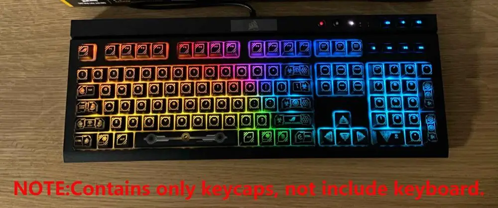 Лучшая Механическая игровая клавиатура с 104 клавишами подсветкой для ASUS Corsair ROG K70