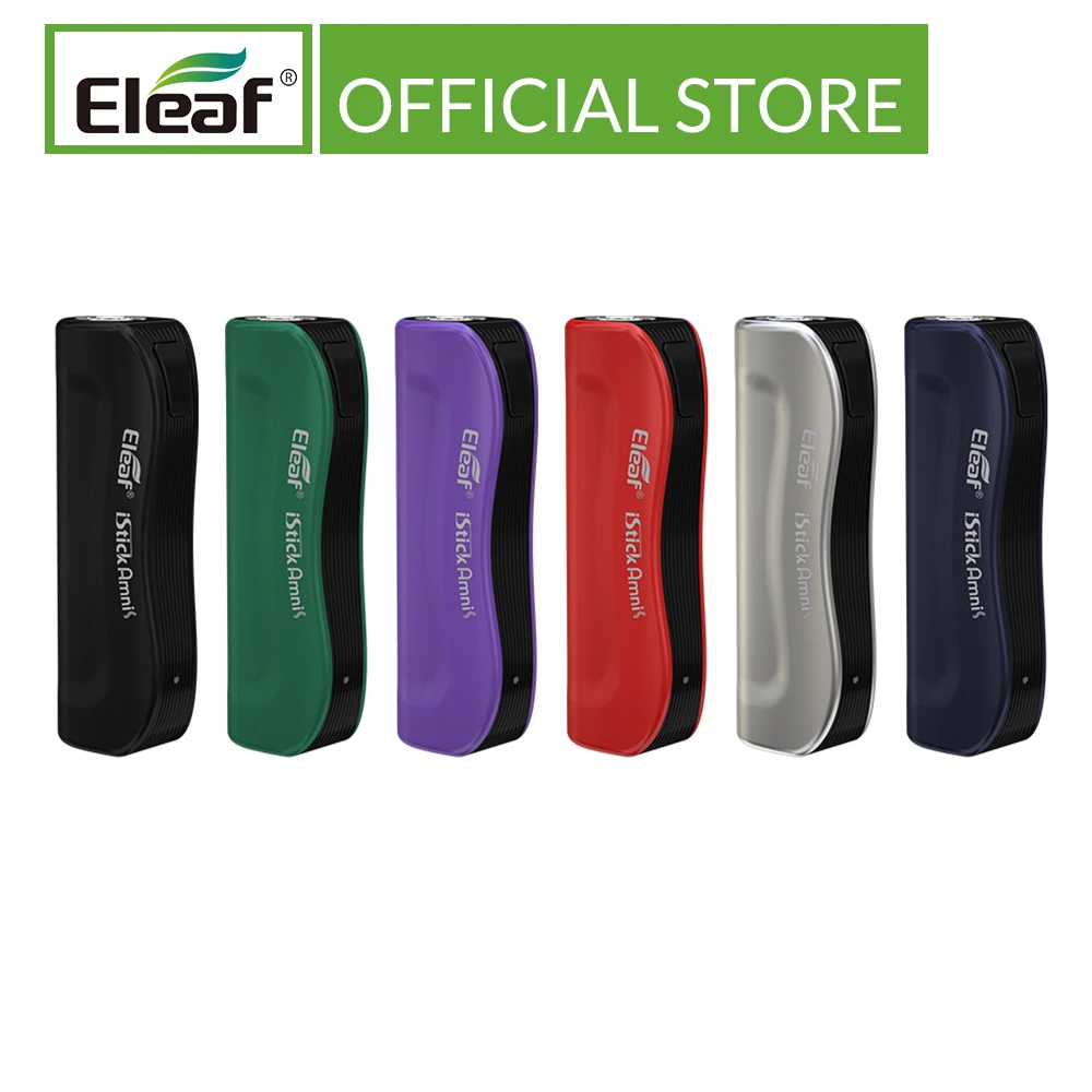Eleaf-batería Original iStick Amnis para cigarrillo electrónico, Kit de vapeo con bobina de malla GS Air M, batería integrada de 900mAh, potencia de 30W